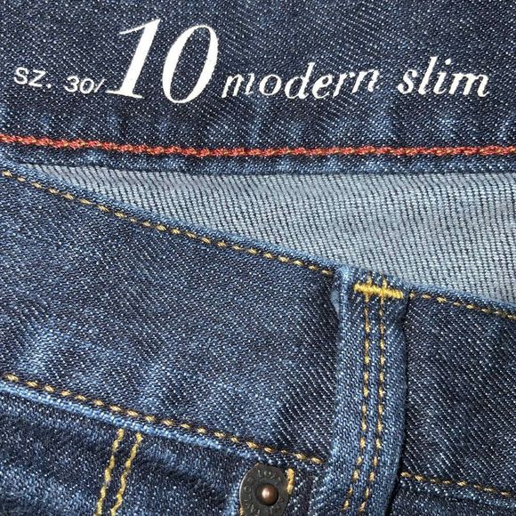 Ann Taylor Loft Modern Slim Jeans size 10 - Picture 7 of 8